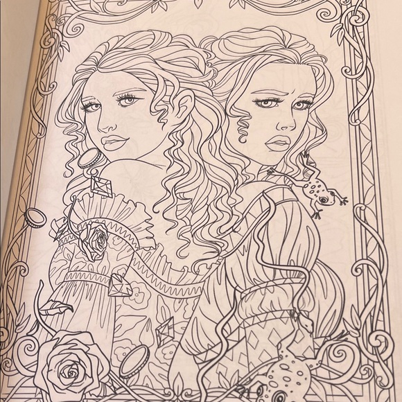 #0932+ Fairy Tales Coloring Book by Selina Fenech - Picture 4 of 16